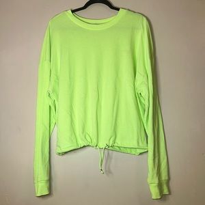 XXXL/3XG neon green pullover